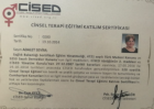 Kln. Psk. Bil. Uzm. Adalet Sevim Psikoloji sertifikası