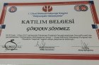 Uzm. Psk. Gökhan Sönmez Psikoloji sertifikası