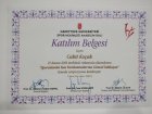 Op. Dr. Cahit Koçak Ortopedi ve Travmatoloji sertifikası