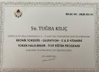 Uzm. Dr. Tuğba Kılıç Geleneksel ve Tamamlayıcı Tıp sertifikası