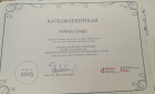 Uzm. Psk. Fahriye Cengiz Psikoloji sertifikası