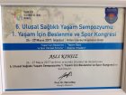 Uzm. Dyt. Aslı Kınsız Diyetisyen sertifikası