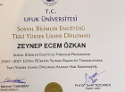 Uzm. Psk. Zeynep Ecem Özkan Psikoloji sertifikası