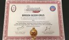 Uzm. Dr. Birsen Ergus Dermatoloji sertifikası