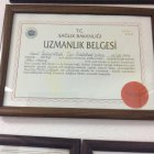 Op. Dr. Atıl Aktaş Kadın Hastalıkları ve Doğum sertifikası