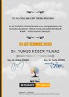 Dr. Öğr. Üyesi Yunus Keser Yılmaz Geleneksel ve Tamamlayıcı Tıp sertifikası