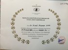 Uzm. Dr. Binod Şah Çocuk Sağlığı ve Hastalıkları sertifikası
