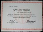 Psk. Fahrettin Özçelebi Psikoloji sertifikası