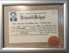Prof. Dr. Erol Taşdemiroğlu Beyin ve Sinir Cerrahisi sertifikası