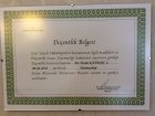 Doç. Dr. Yeşim Kaymak Dermatoloji sertifikası