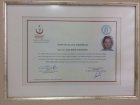 Uzm. Dr. Zuhal Gündoğdu Geleneksel ve Tamamlayıcı Tıp sertifikası