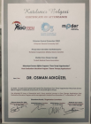 Uzm. Dr. Osman Adıgüzel Fiziksel Tıp ve Rehabilitasyon sertifikası