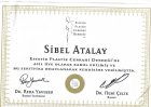 Op. Dr. Sibel Atalay Plastik Rekonstrüktif ve Estetik Cerrahi sertifikası