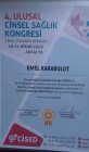 Uzm. Dr. Emel Karabulut Aile Danışmanı sertifikası