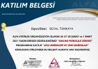 Uzm. Kl. Psk. Seval Tümkaya Psikoloji sertifikası
