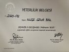 Çocuk Gelişim Uzmanı Nuşe Sena Bal Çocuk Gelişim Uzmanı sertifikası