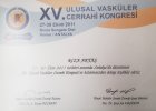 Op. Dr. Rıza Aktaş Kalp Damar Cerrahisi sertifikası