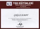 Dyt. Çağla ALBAY Diyetisyen sertifikası