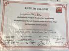 Uzm. Dt. Berna Özel Diş Hekimi sertifikası