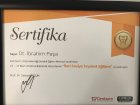 Dt. İbrahim Paşa Diş Hekimi sertifikası