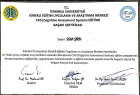 Uzm. Kl. Psk. Sena Kandaş Psikoloji sertifikası
