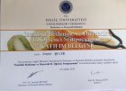 Uzm. Dyt. Simge Becer Diyetisyen sertifikası