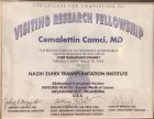 Prof. Dr. Cemalettin Camcı Genel Cerrahi sertifikası