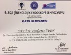 Dr. Öğr. Üyesi Hediye Dağdeviren Kadın Hastalıkları ve Doğum sertifikası