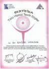 Uzm.Dr. Ender Vardar Psikoloji sertifikası