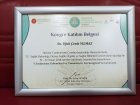 Dr. Ufuk Çenit Yılmaz Geleneksel ve Tamamlayıcı Tıp sertifikası