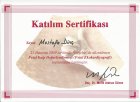 Op. Dr. Mustafa Dinç Kadın Hastalıkları ve Doğum sertifikası