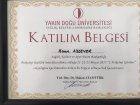 Uzm. Psk. Harun Aysever Psikoloji sertifikası