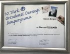 Uzm. Dt. Berna Özel Diş Hekimi sertifikası