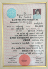 Op. Dr. Nuray Kitapçıoğlu Kadın Hastalıkları ve Doğum sertifikası