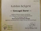 Uzm. Kl. Psk. Gonca Barut Psikoloji sertifikası