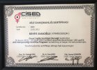 Uzm. Kl. Psk. Behiye Sakaoğlu Psikoloji sertifikası