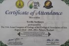 Op. Dr. Tevfik Sarıkaya Üroloji sertifikası