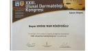 Doç. Dr. Emine Nur Rifaioğlu Dermatoloji sertifikası