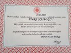 Dr. Dt. Emre Naiboğlu Diş Hekimi sertifikası