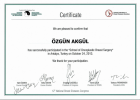 Op. Dr. Özgün Akgül Genel Cerrahi sertifikası