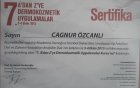 Uzm. Dr. Çağnur Özcanlı Dermatoloji sertifikası