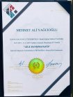 Psk. Mehmet Ali Yağcıoğlu Psikoloji sertifikası