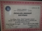 Op. Dr. Hülya Kula Kadın Hastalıkları ve Doğum sertifikası