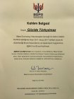 Uzm. Kl. Psk. Güzide Türkyılmaz Psikoloji sertifikası