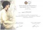 Op. Dr. Melek Büyükkınacı Erol Kadın Hastalıkları ve Doğum sertifikası