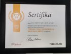 Dt. Mehmet Fatih Ersan Diş Hekimi sertifikası