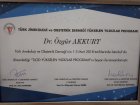 Doç. Dr. Mehmet Özgür Akkurt Kadın Hastalıkları ve Doğum sertifikası