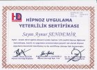 Op. Dr. Aynur Şendemir Kadın Hastalıkları ve Doğum sertifikası