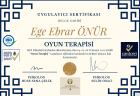 Uzm. Kl. Psk. Ege Ebrar Önür Psikoloji sertifikası