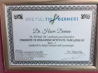 Dr. Hacer Deviren Pratisyen Hekimlik sertifikası